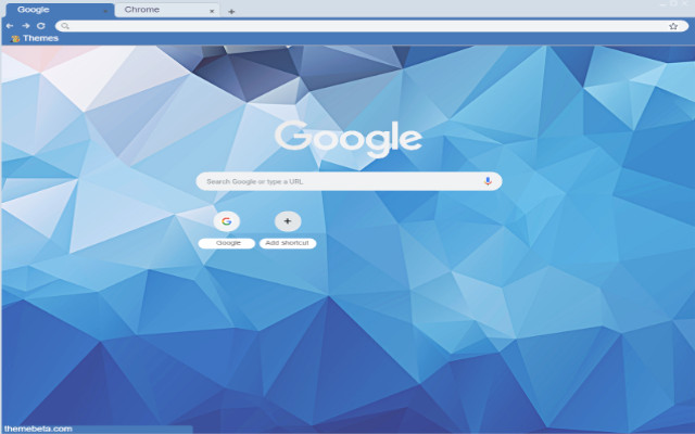 Polygon Texture Google Chrome Theme